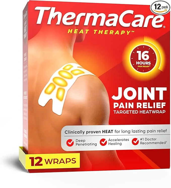 Sustainable ThermaCare Portable Heating Pads Green