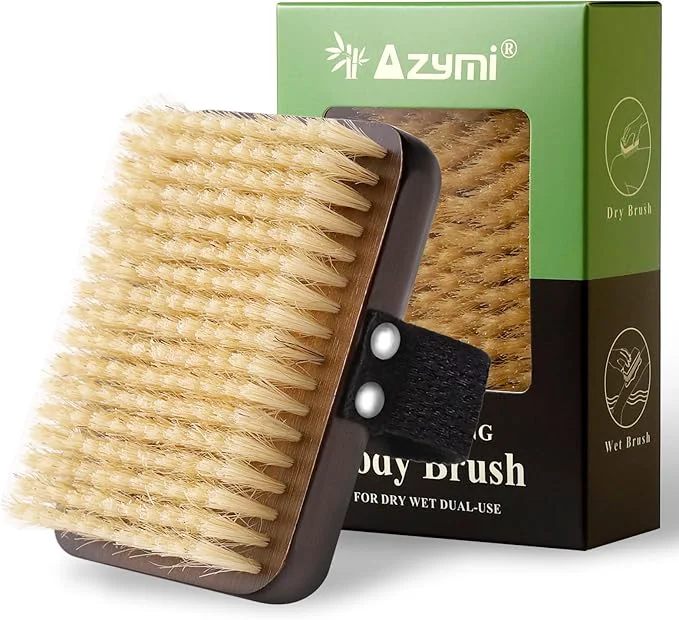 Powerful Dry Brushing Body Brush Azymi Shower Brush Trusted