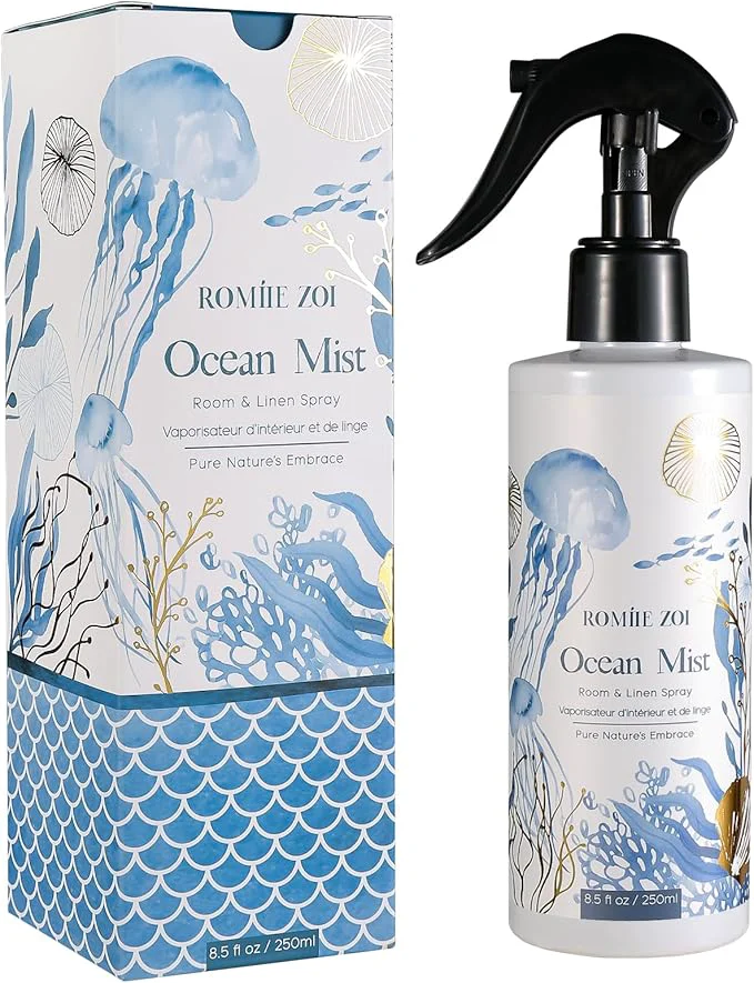 Convenient ROMIIE ZOI Room Spray Air Freshener Scented Ocean Mist Lightweight