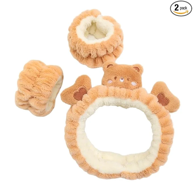 Practical SIGHT 2 Pack Cute Animal Headbands Environmentally Friendly