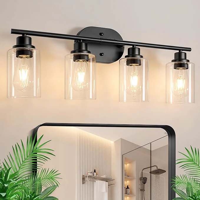 Artisan Ascher 4-Light Bathroom Light Fixtures Modern Vanity Lights Trendy