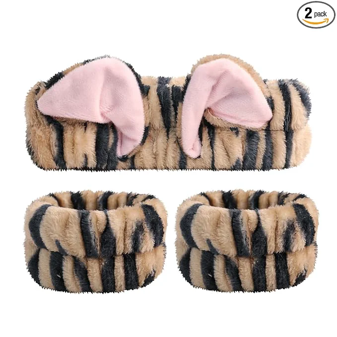 Fine SIGHT 2 Pack Cute Animal Headbands Healthy