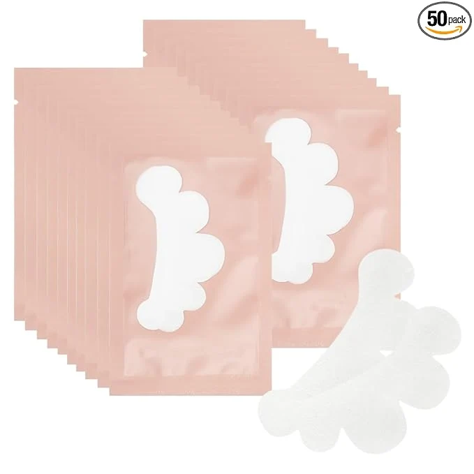Unique 100 Pairs Eye Under Gel Pads Eyelash Extensions Patches Lash Extension Lint Carefully Designed