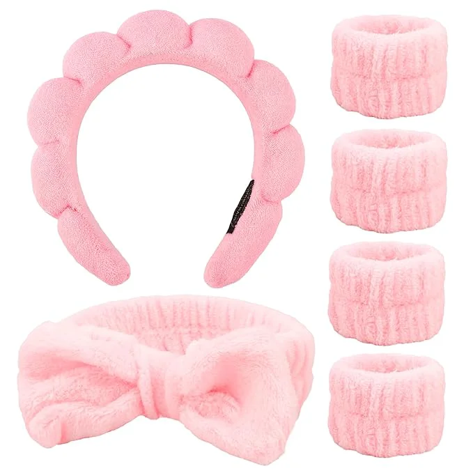Powerful AOPRIE SPA Headbands for Washing Face Makeup Headbands Smooth