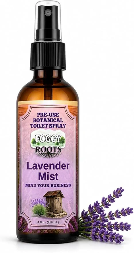 Fine Crafted Lavender Toilet Spray – Stops Odor Before It Starts Bathroom Odor Eliminator Contemporary