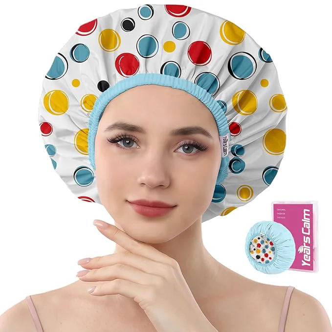 Smooth Years calm Waterproof Shower Cap Casual