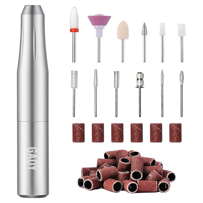 Easy-to-Use GAOY Electric Nail Drill USB Electric Nail File Effective