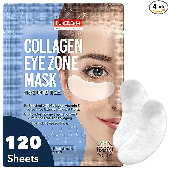 Top-Quality Purederm Deluxe Collagen Eye Mask Collagen Pads Fashionable