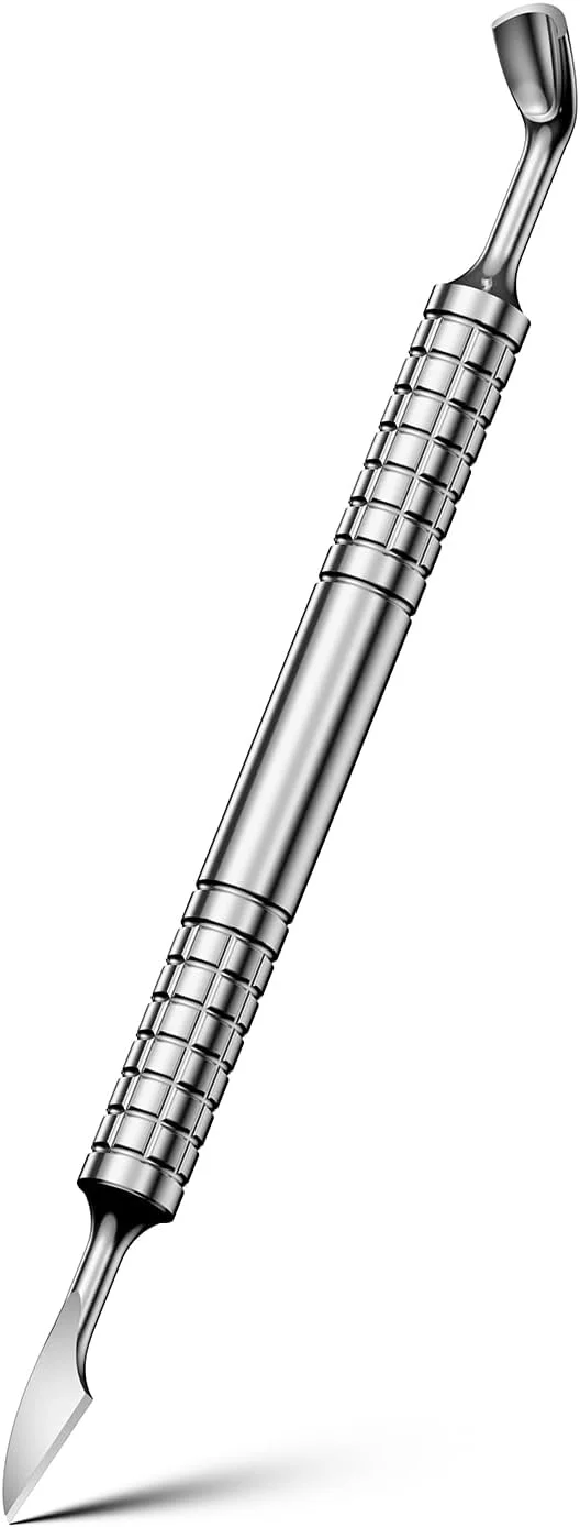Expertly Made 2025 Upgraded Dual-Head Cuticle Pusher Tool Durable