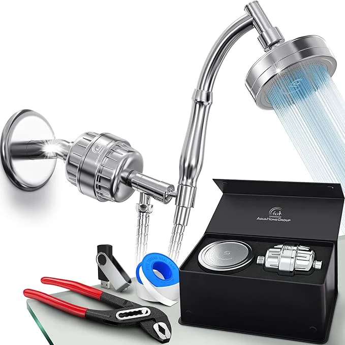 Long-Lasting Handheld Shower Head With Filter Healthy