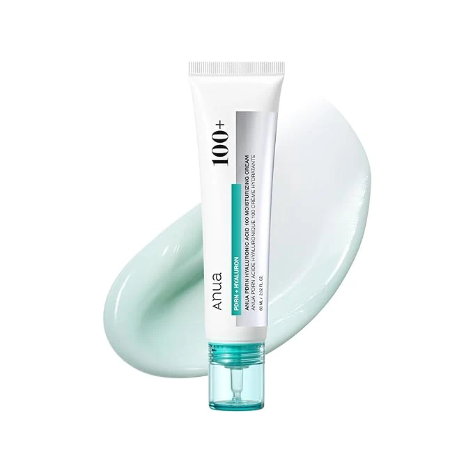 Reusable Anua PDRN Hyaluronic Acid 100 Moisturizing Cream Lightweight Non-Greasy Sophisticated