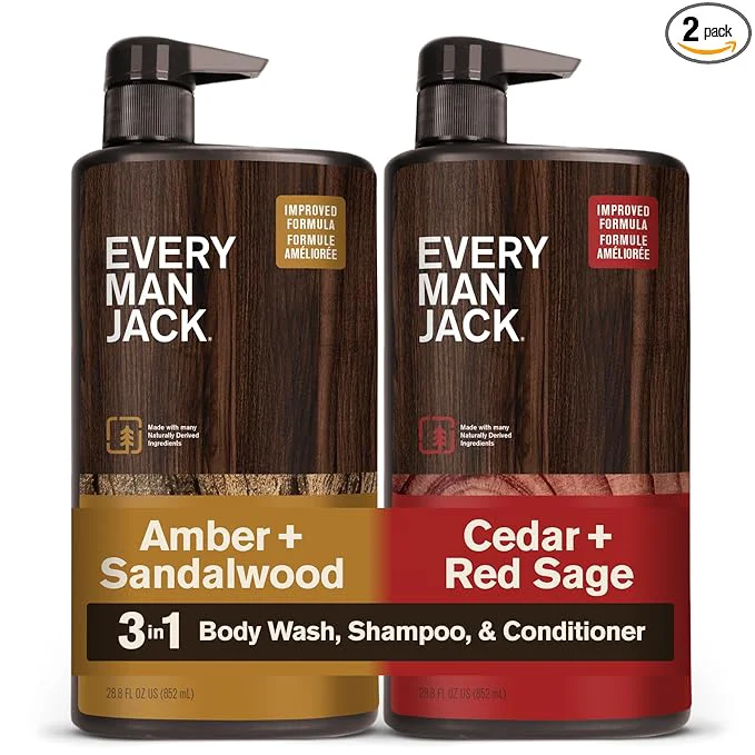Convenient Every Man Jack Men s 3-in-1 All Over Wash Next-Generation