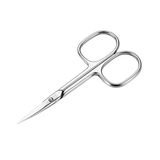 Modern LIVINGO Premium Manicure Nail Scissors Dry Skin Curved Blade 3.5 inch Detailed