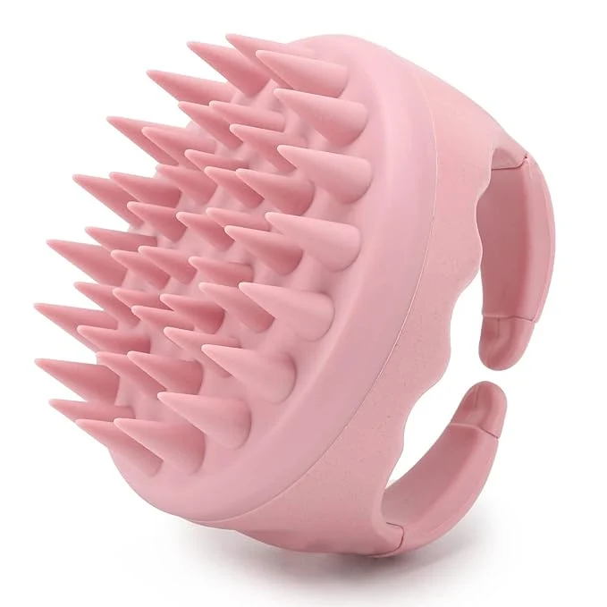 Healthy Silicone Scalp Massager Shampoo Brush Hair Scrubber Scalp Brush Eco-Friendly