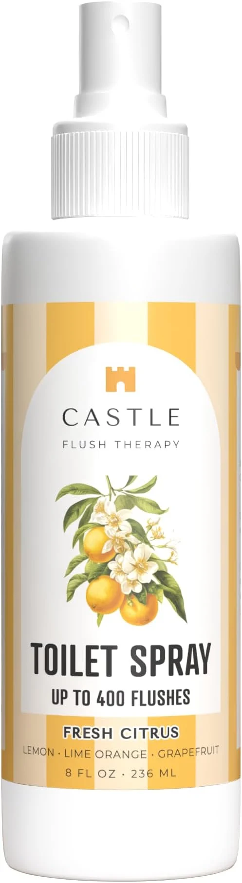 Luxury Castle Flush Therapy Toilet Spray Contemporary