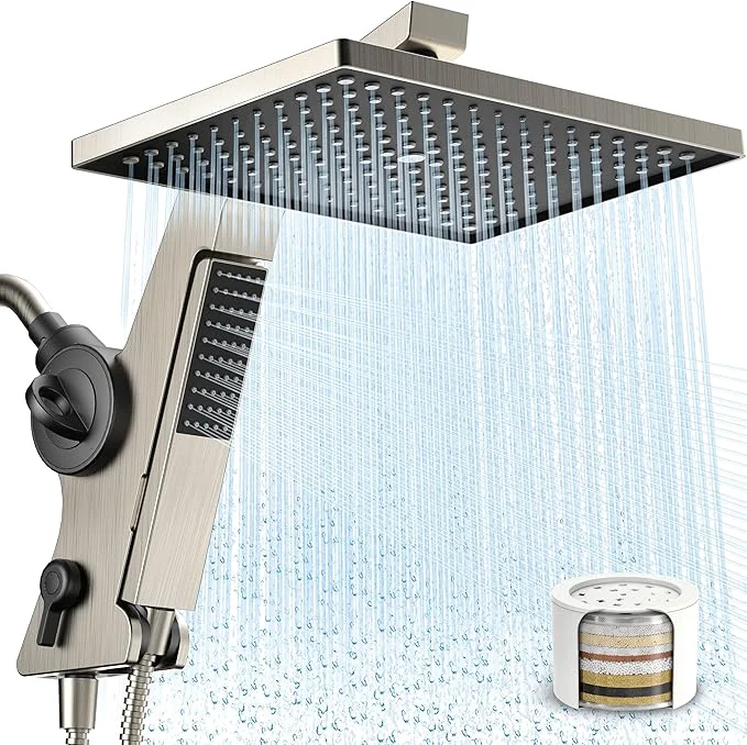 High-Quality MakeFit Filtered Rain Shower Head Proven