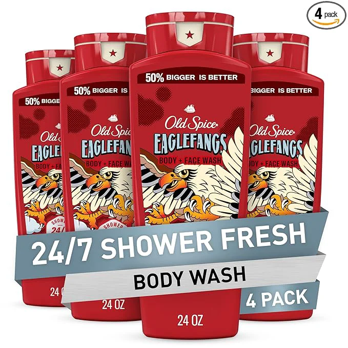 Easy-to-Use Old Spice Cleansing Body Wash for Men 3X Defense 24 7 Shower Fresh Superior