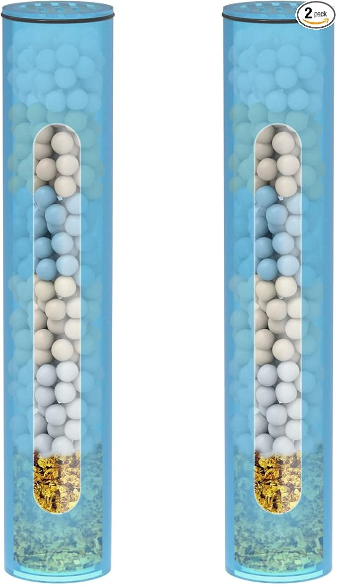 Versatile 2 Pcs Shower Filter Cartridge Easy-to-Use