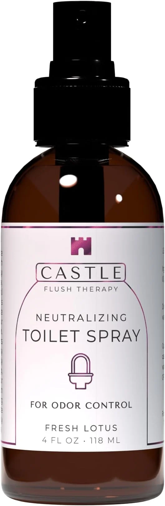 Fine Castle Flush Therapy Neutralizing Toilet Spray Odor Control Mist Over the Minimalist