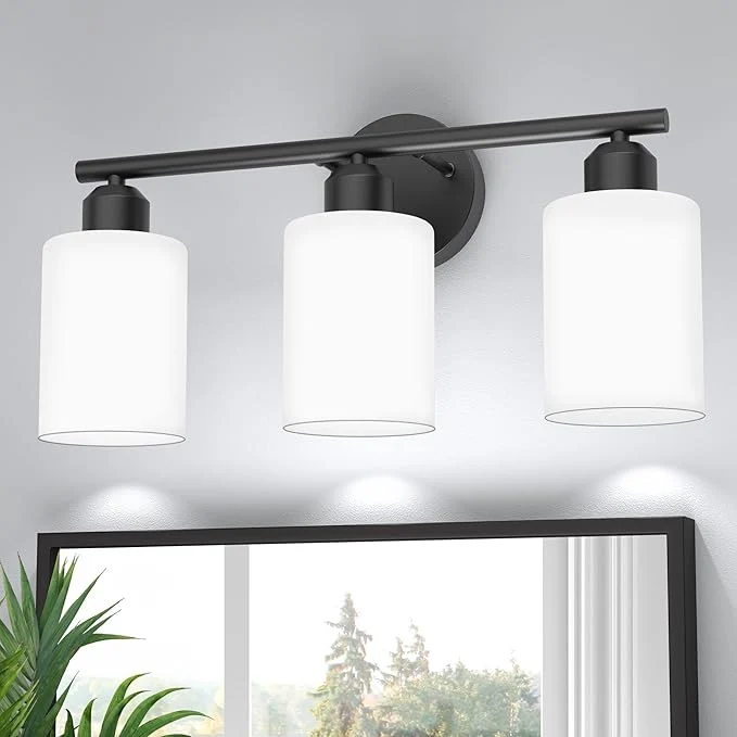 Enhanced Espird Bathroom Vanity Light Fixtures Matte Black Bathroom Lighting Fixture Exclusive