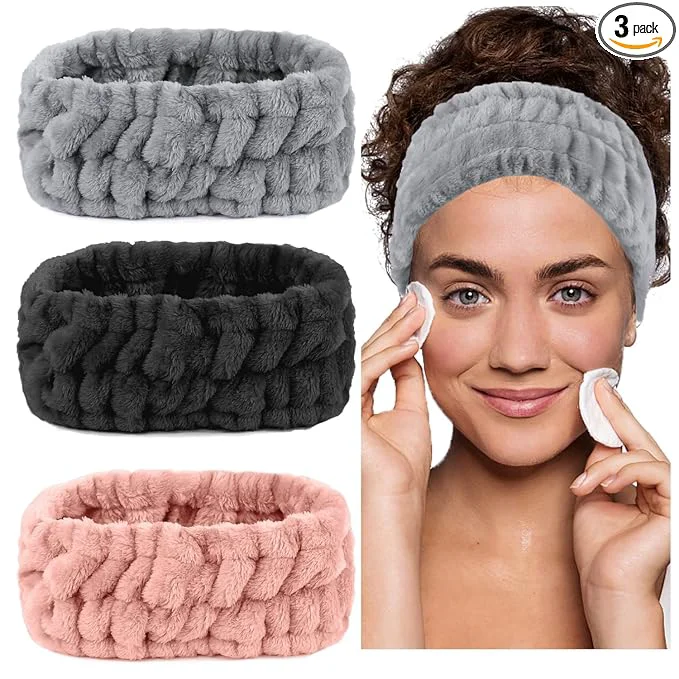 Flexible LAPOHI 3 Pack Microfiber Towel Headbands Exceptional