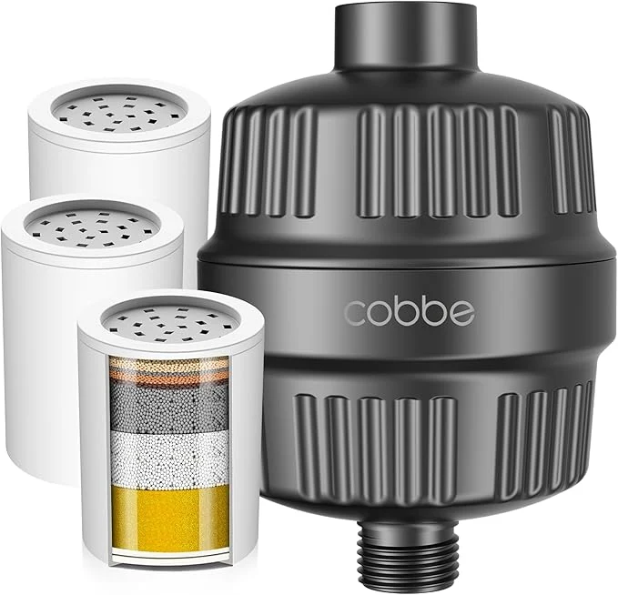 Elegant Cobbe High Output Shower Filter Safe