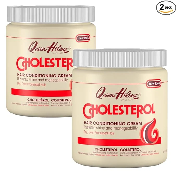 Fine Queen Helene Cholesterol Hair Conditioning Cream Deep Moisturizing Conditioner Genuine