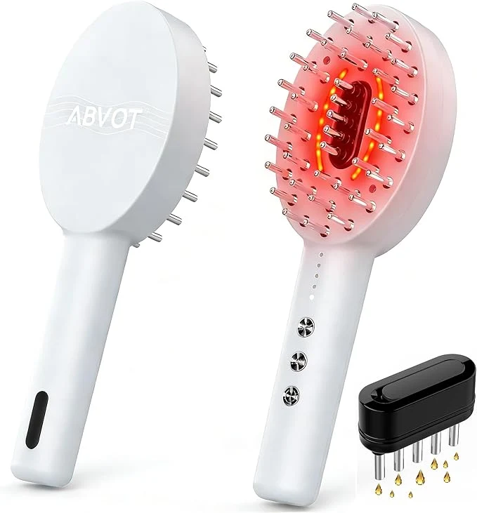 Sustainable 3-in-1 Electric Scalp Massager Brush Vibrating Scalp Massager Comb Official