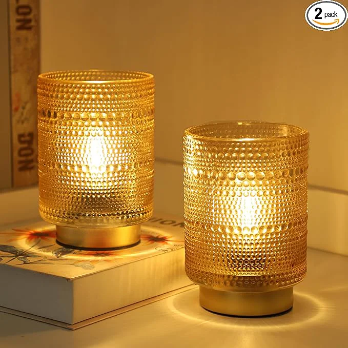 Healthy 2 Pack Battery Operated Decorative Aesthetic Lamp Original Design