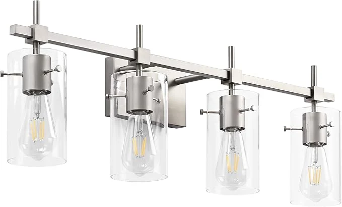 Genuine SOLFART 4 Light Bathroom Vanity Lights Bathroom Lights Over Mirror Vintage Bath Trendy