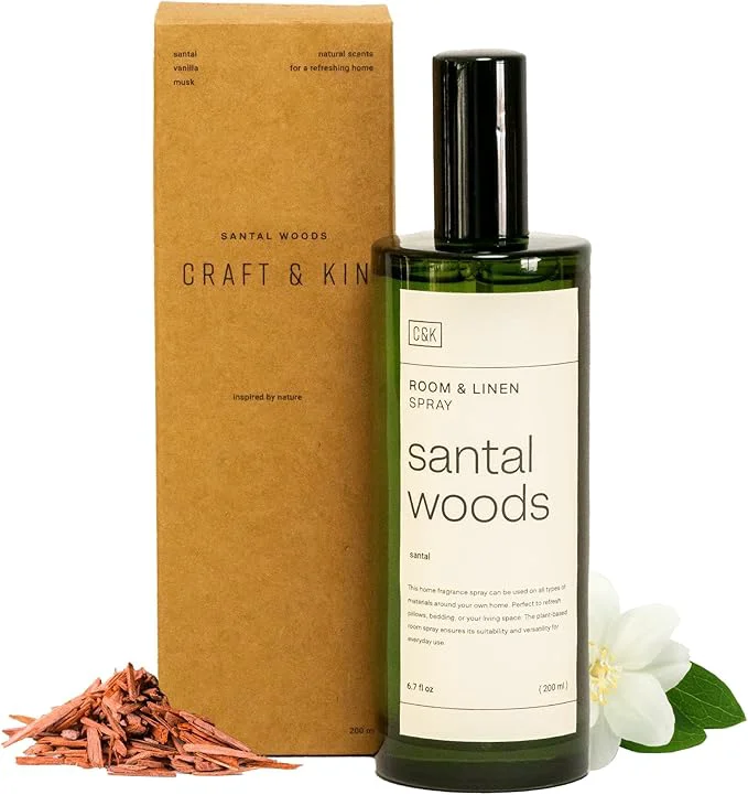 High-End Craft Kin Santal Woods Room Spray Consistent