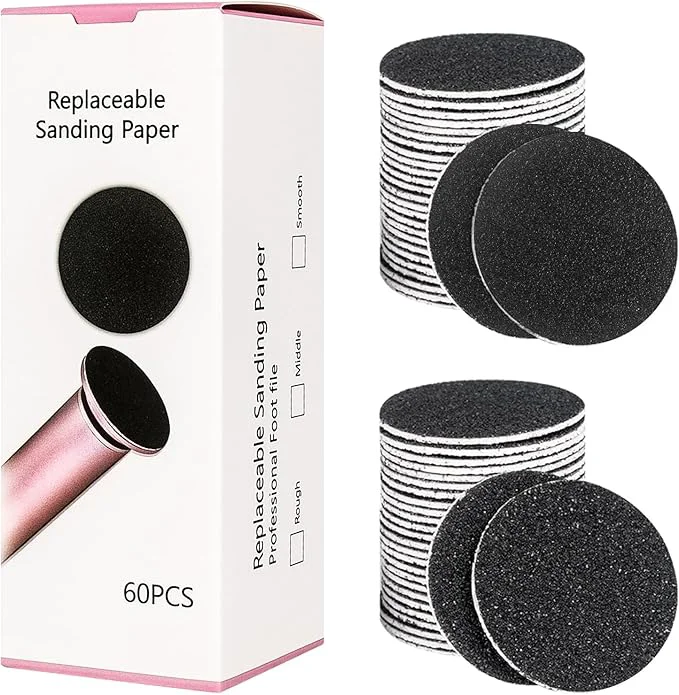 Practical Krofaue 60 PCS Replaceable Sandpaper Discs World-Class