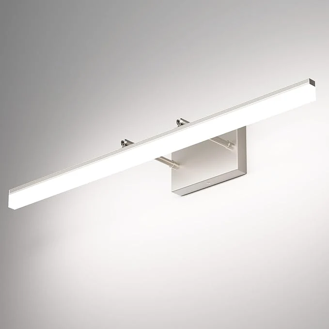 Selected Aipsun 31.5 inch Modern Brushed Nickel Vanity Light Adjustable Bathroom Light Relaxed
