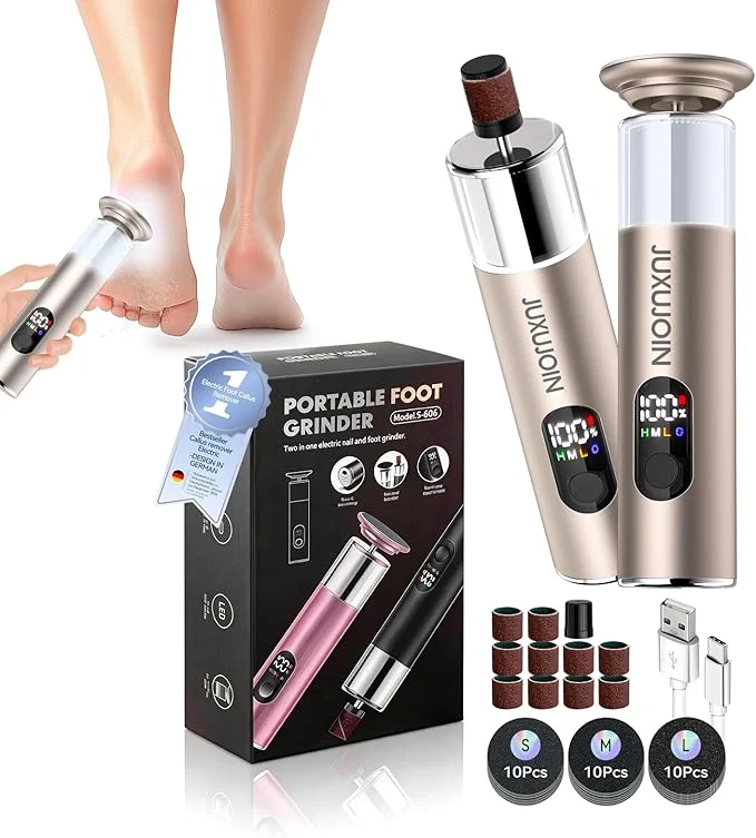 Easy-to-Use Electric Foot Callus Remover Rechargeable Electric Callus Remover Consistent