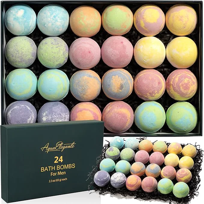 Optimized Luxury Bath Bombs for Men Reusable