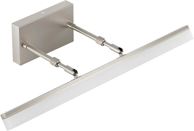 Detailed Aipsun 24 inch Modern Brushed Nickel Vanity Light Adjustable Bathroom Light Elite