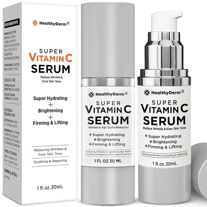 Specialty Super Vitamin C Serum for Women Over 70 Niacinamide Vitamin C Hyaluronic Acid Secure
