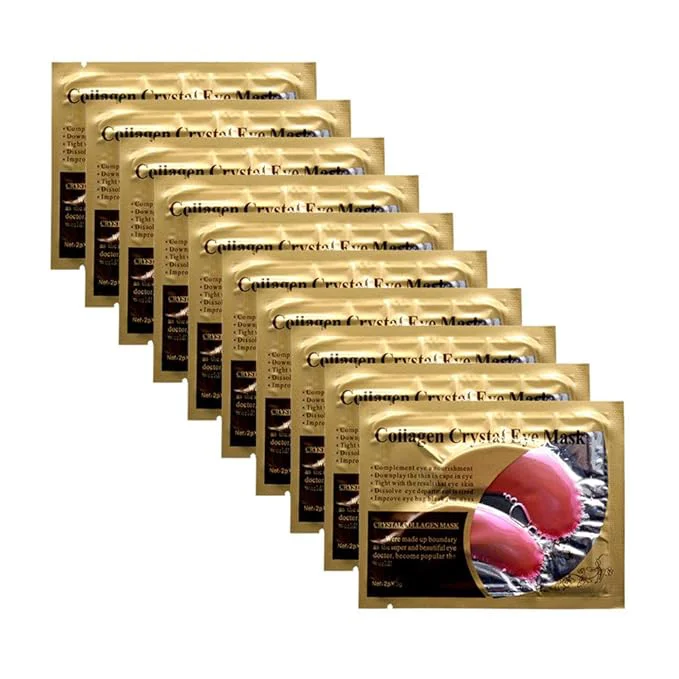 Top-Quality Permotary 30 Pairs Gel Collagen Eye Pads Crystal Collagen Under Eye Mask Consistent
