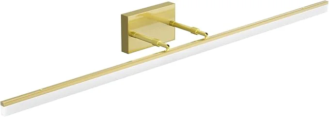 Classic Aipsun 48inch Bathroom Vanity Light Brushed Gold Modern LED Vanity Lighting Functional