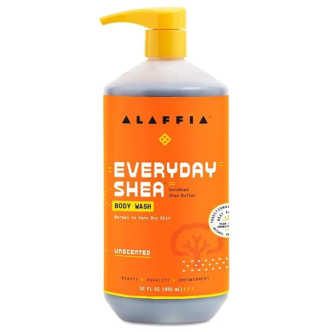 Outstanding Alaffia EveryDay Shea Body Wash Naturally Moisturizing Cleanser Detailed