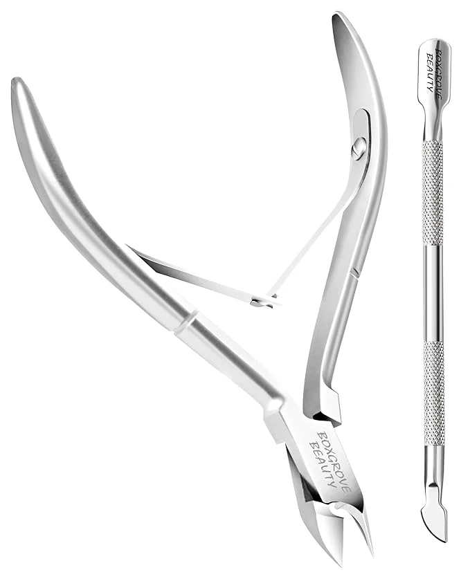 User-Friendly Professional Cuticle Cutter Pusher Trimmer Manicure Tools Verified