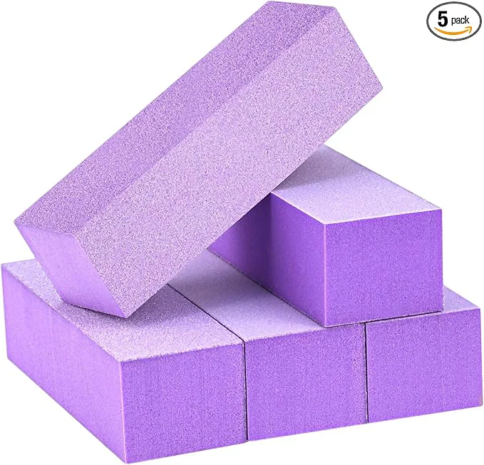 Dependable Maryton Nail Buffer Block Medium Fine Grit 100 180 Finishing Buffers Classic
