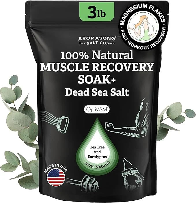 Stylish Aromasong Muscle Recovery Bath Soak 3 LB Exclusive