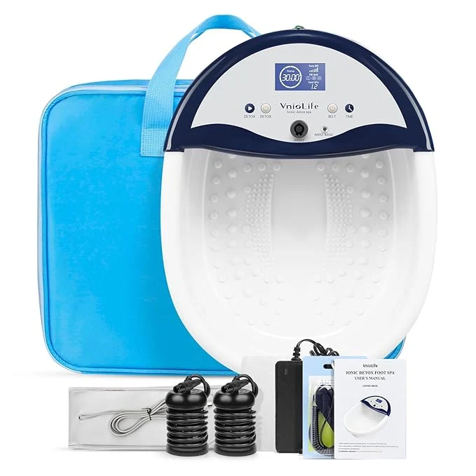 Soft Ionic Foot Bath Detox Machine Ion Detox Foot Bath Cleanse LED Display Spa Dependable