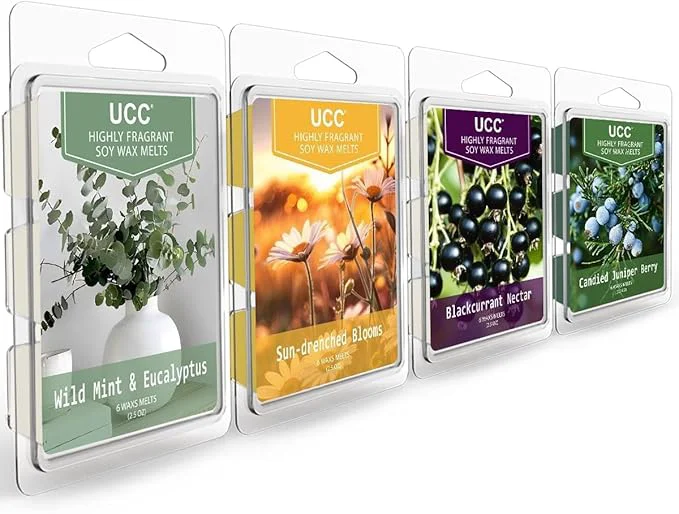 Modern UCC Wax Melts Soy Wax Cubes Long Lasting Premium Scented Mix Melts Tarts Soft
