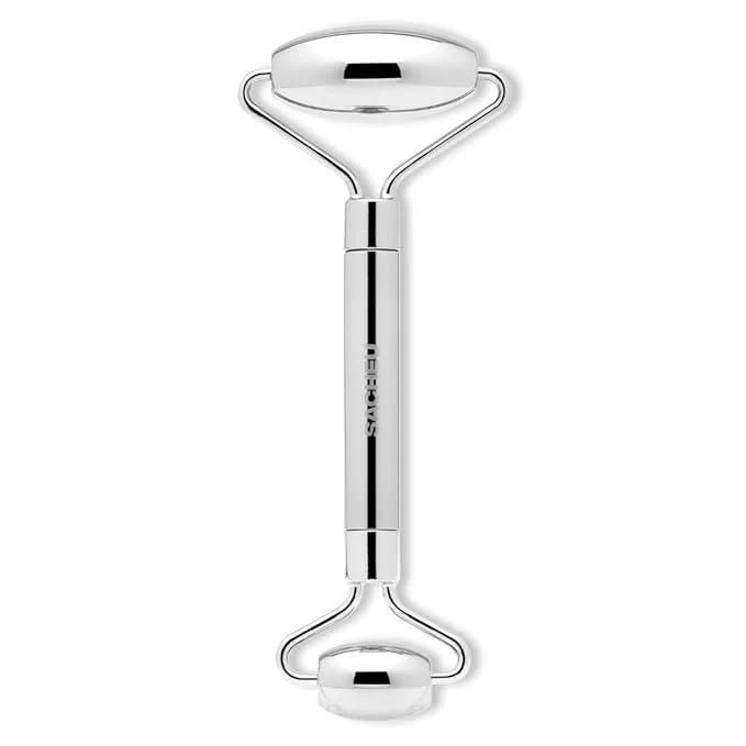 Fine Crafted Sacheu Stainless Steel Face Roller Skin Care and Lymphatic Drainage — Cooling Easy-to-Use