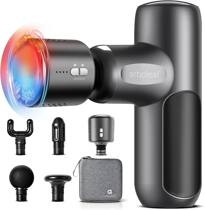 Exceptional arboleaf Mini Thermacool Massage Gun Heat and Cool Muscle Massager Secure