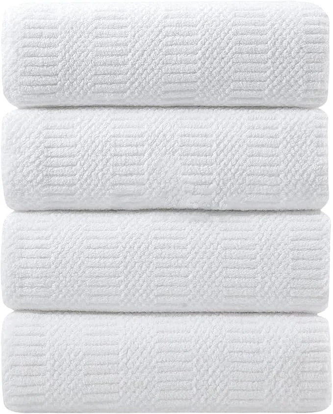 Professional Ycosy 4 Pack Extra Large Microfiber Bath Towels Set 35x70 inches Less Lint Sustainable