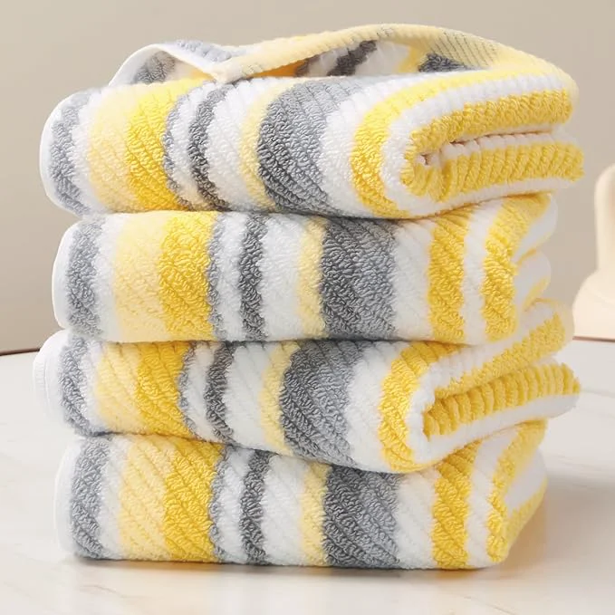 Premium Material Quick Dry Hand Towels for Bathroom 4 Pack 16 x27 Elite