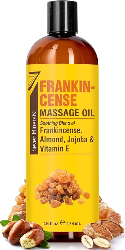 Reusable Seven Minerals Frankincense Massage Oil Secure